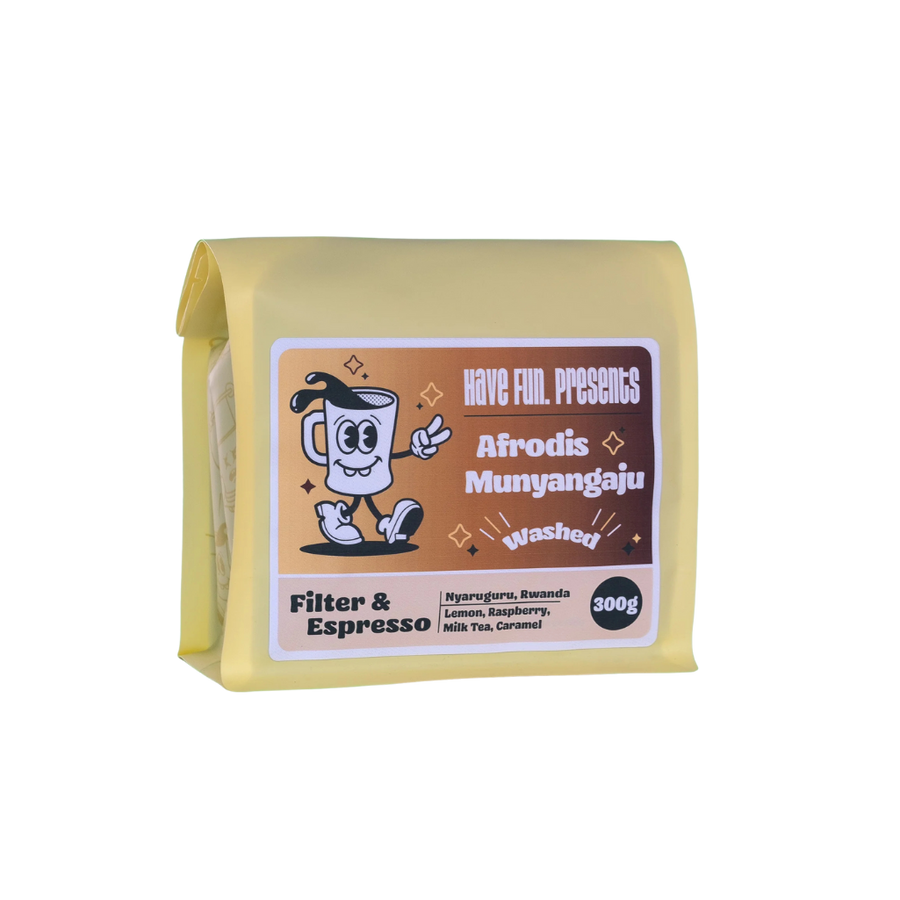 Afrodis Munyangaju par Have Fun Coffee